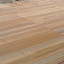 Κατάστημα Υφαντής – Μοτοσυκλέτες στο Κολωνό. Κατασκευή σχάρας καδρονιών και τοποθέτηση ξυλείας massaranduba.
